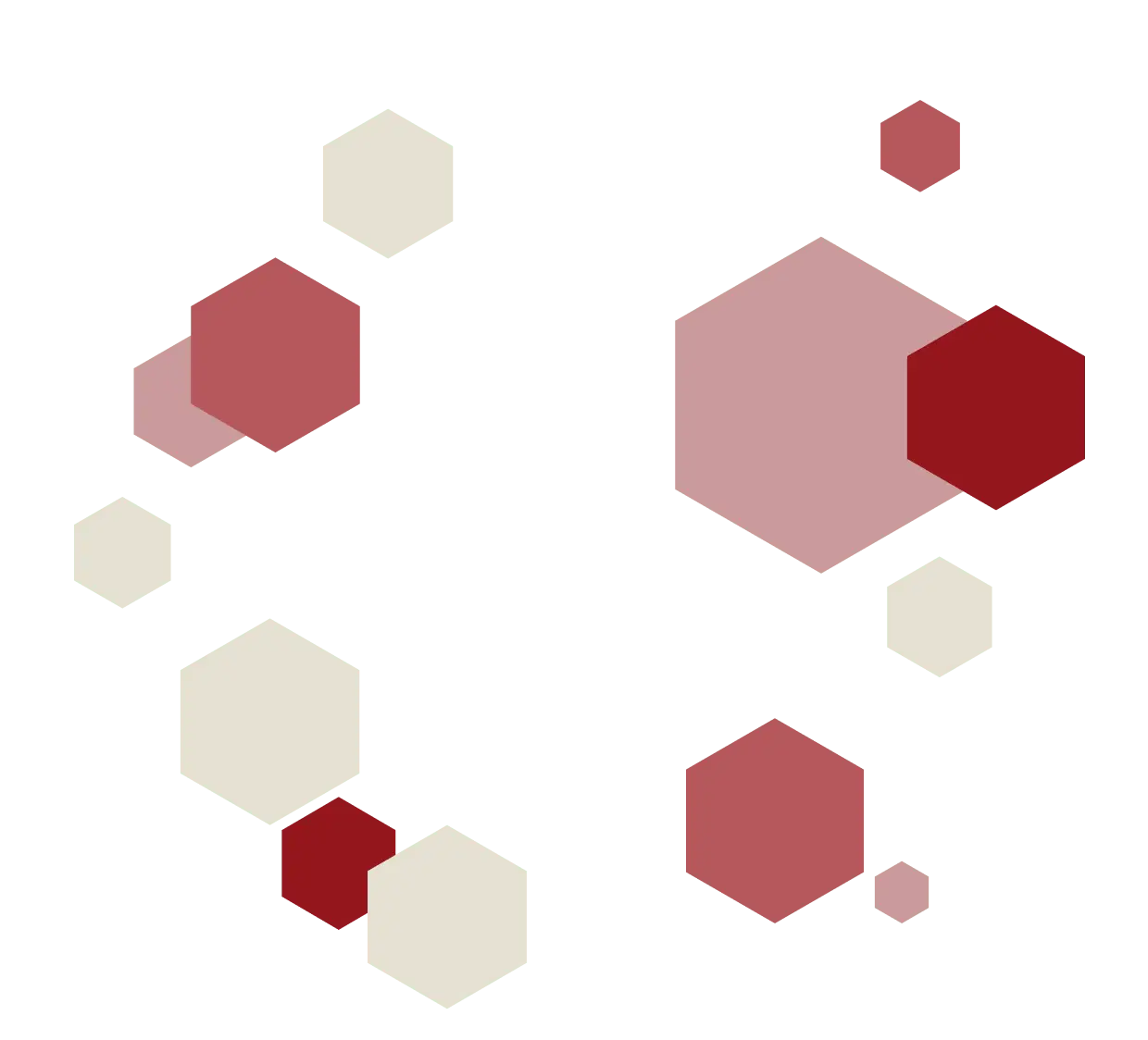 六角形のデザイン要素