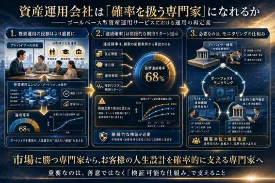 「JAMPの視線」No.333（2026年5月17日配信）資産運用会社は「確率を扱う専門家」になれるか
